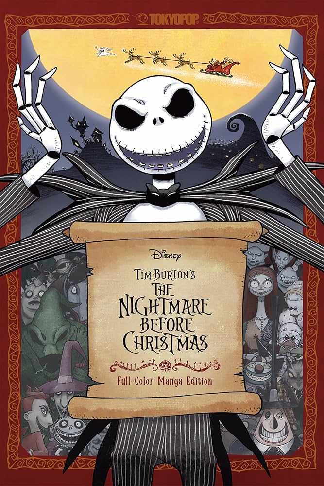THE NIGHTMARE BEFORE CHRISTMAS IL MANGA COLORED EDITION