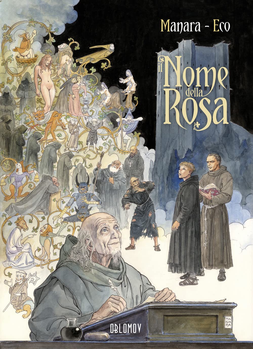 NOME DELLA ROSA COFANETTO VOLUMI 1- 2