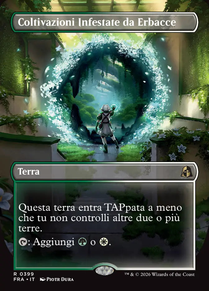 Frattura della Realtà 399 Coltivazioni Infestate da Erbacce
