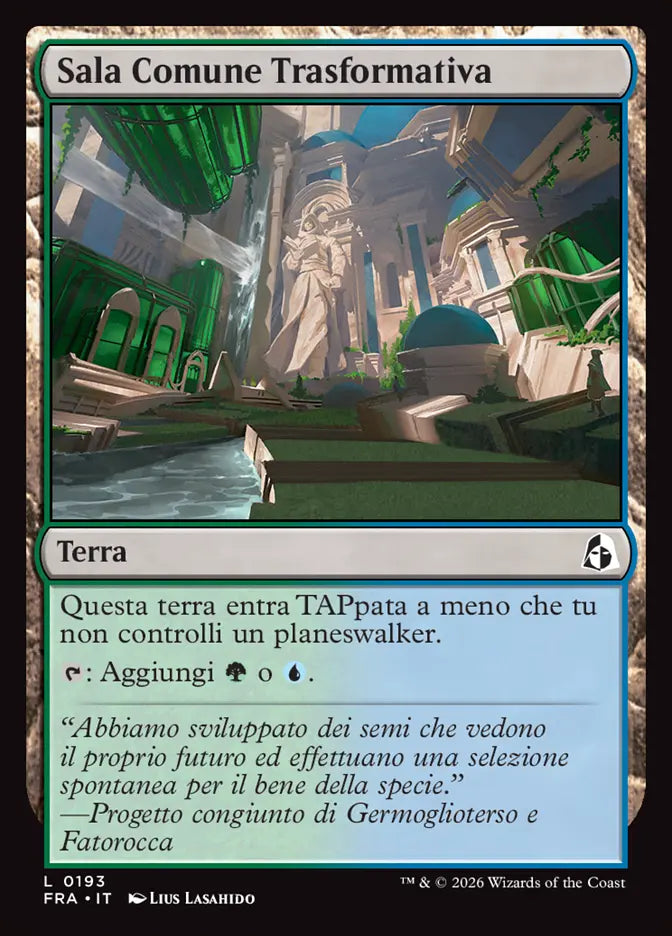Frattura della Realtà 193 Sala Comune Trasformativa