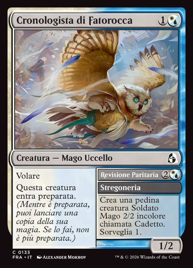 Frattura della Realtà 133 Cronologista di Fatorocca