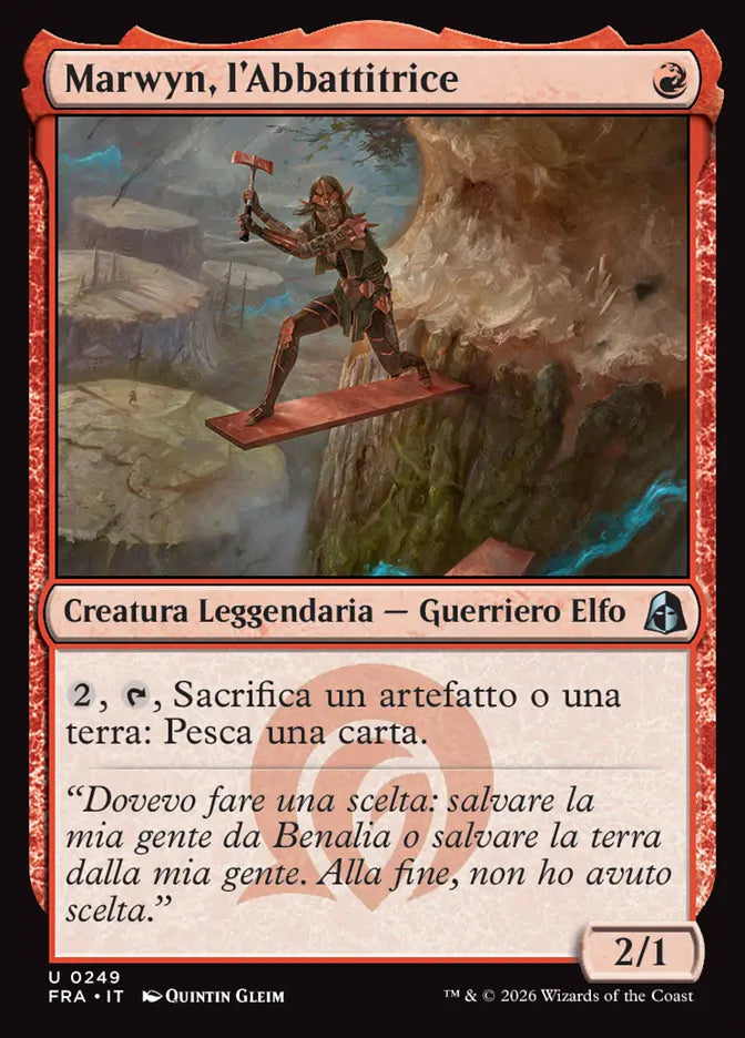 Frattura della Realtà 249 Marwyn, l'Abbattitrice