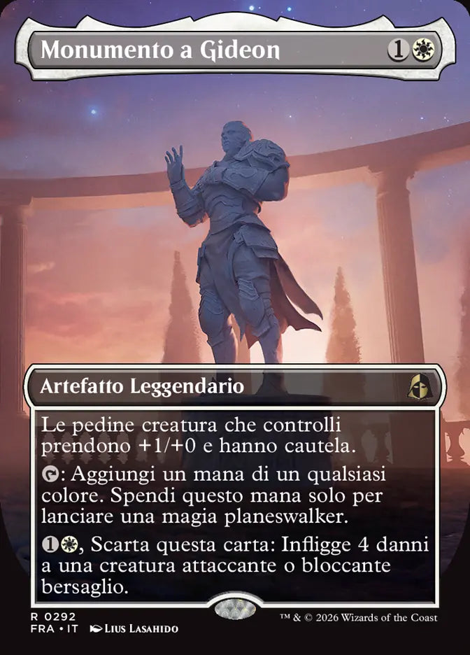 Frattura della Realtà 292 Monumento a Gideon