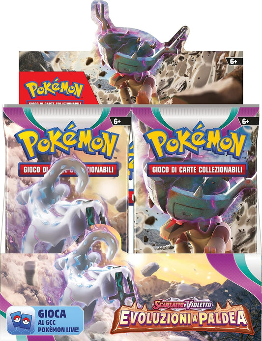 Pokemon Scarlatto e Violetto Evoluzioni a Paldea una bustina