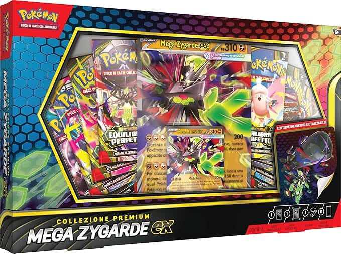 Pokemon collezione premium Mega Zygarde  ex
