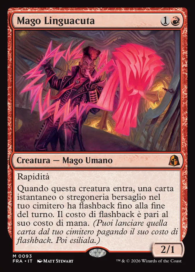 Frattura della Realtà 93 Mago Linguacuta