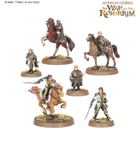 FREALAF HILDESON, OLWYN & LIEF HEROES OF ROHAN