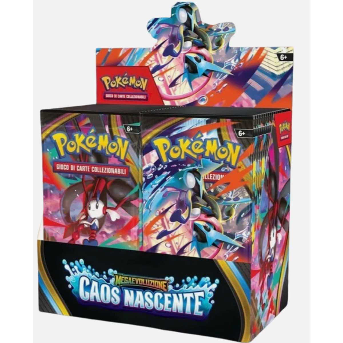 Pokemon Megaevoluzione Caos Nascente bustine