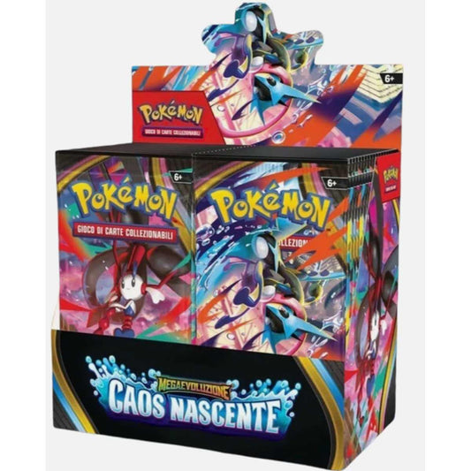 Pokemon Megaevoluzione Caos Nascente bustine