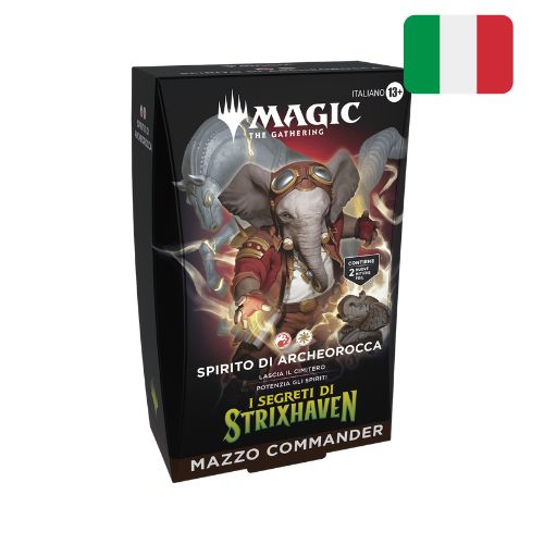 Magic I Segreti di Strixhaven Commander Spirito di Archeorocca