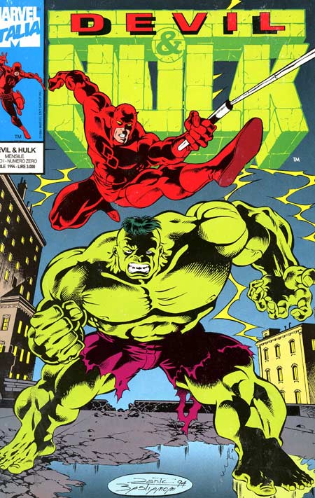 DEVIL & HULK - sequenza 0-38 più speciale