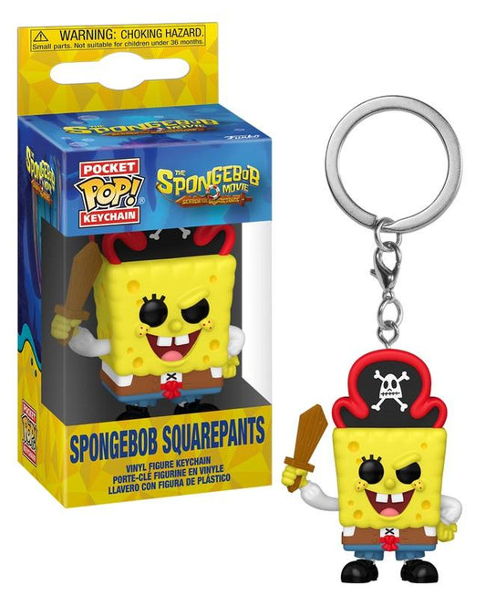 Pop Keychain THE SPONGEBOB MOVIE - Bob (Pirate)