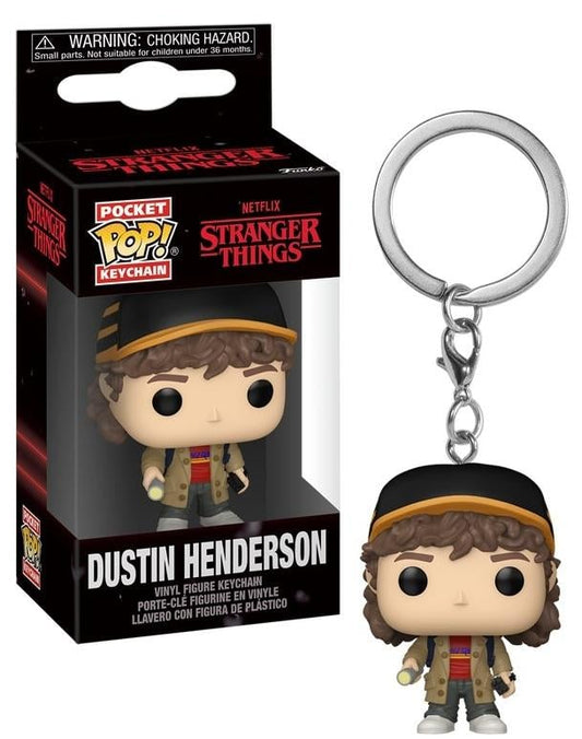 Pop keychain Stranger Things Dustin Henderson