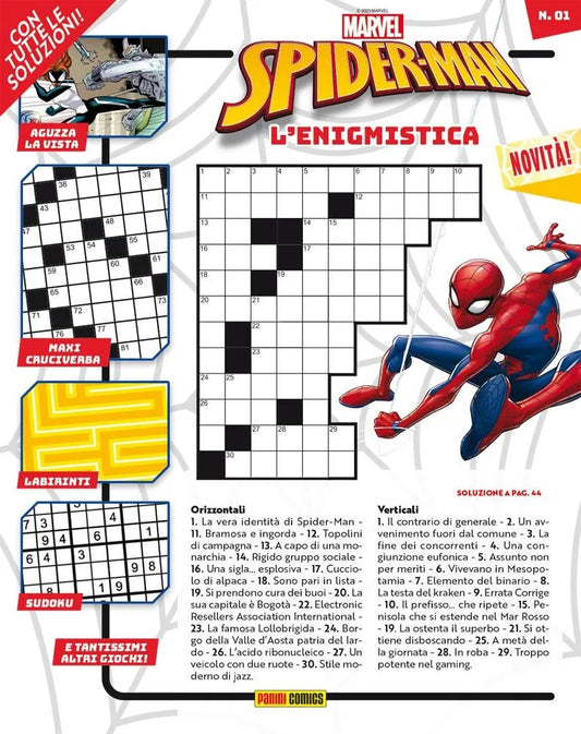L`ENIGMISTICA DI SPIDER-MAN