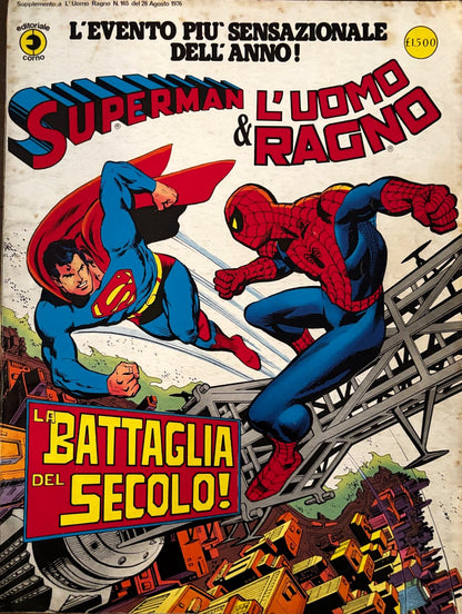 SUPERMAN E L'UOMO RAGNO