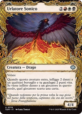 Tarkir la Dracotempesta 318 Urlatore Sonico extra