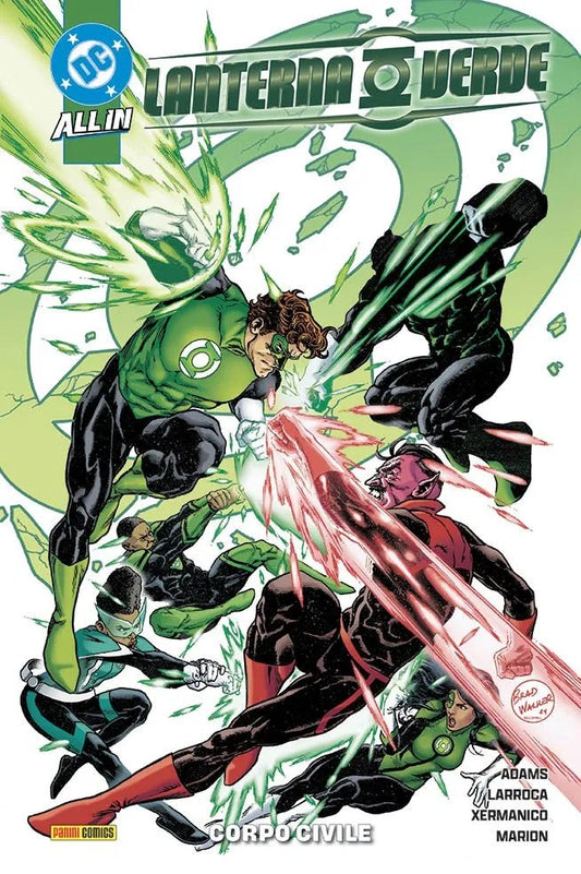 LANTERNA VERDE HAL JORDAN 4 CORPO CIVILE                                                             4