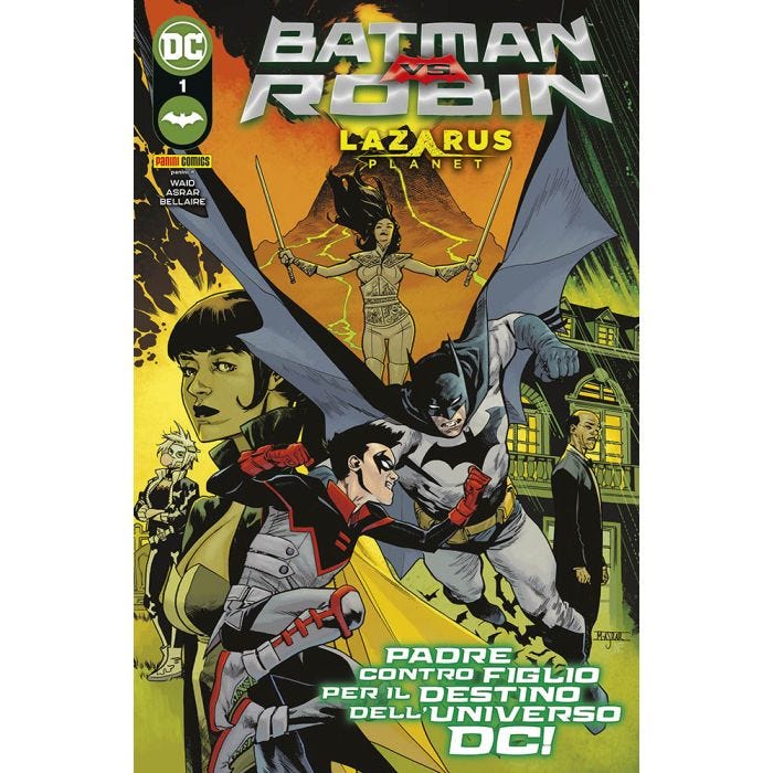 Batman VS. Robin Lazarus Planet 1 1