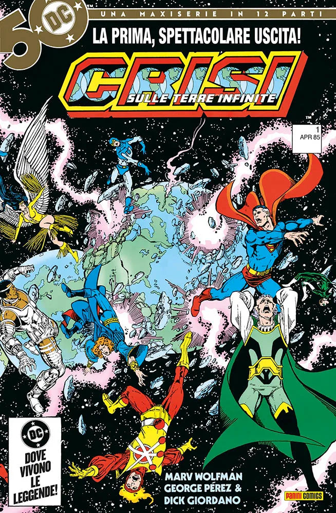 DC FACSIMILE EDITION CRISI SULLE TERRE INFINITE # 1