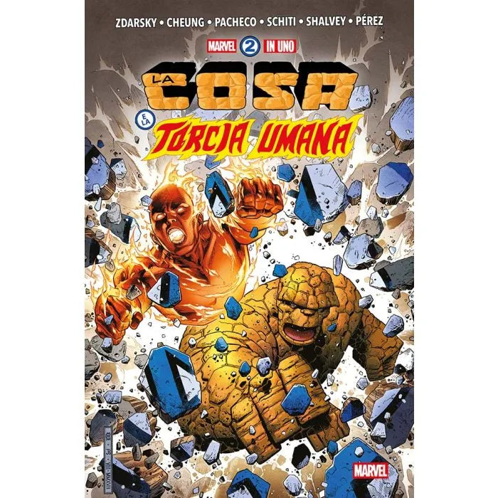 MARVEL 2 IN UNO LA COSA E LA TORCIA UMANA