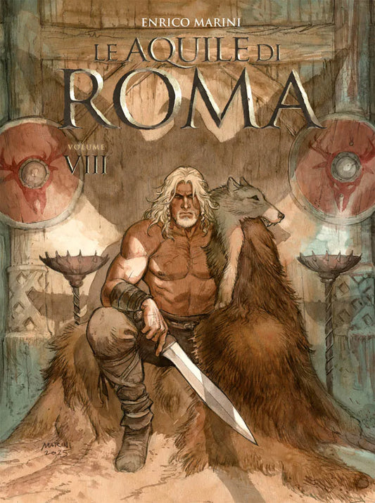 LE AQUILE DI ROMA EDIZIONE CARTONATA 8