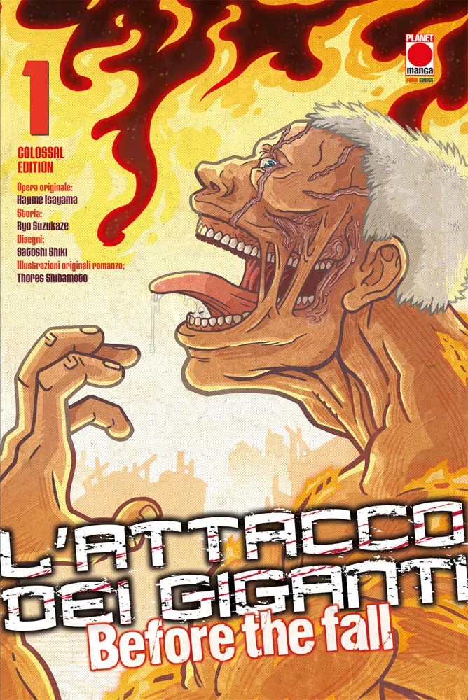 L`ATTACCO DEI GIGANTI BEFORE THE FALL COLOSSAL EDITION 1 (DI 6)
