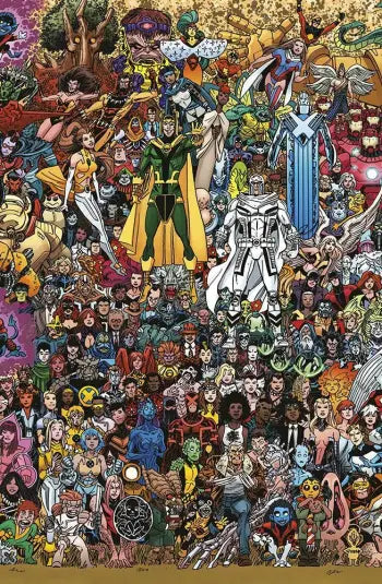Eccezionali x-men1 VARIANT KOBLISH MUTANT HISTORY
