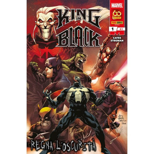 King in black 1-2-3 serie completa Marvel miniserie Panini