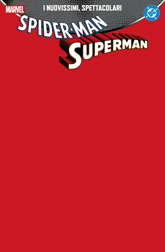 SPIDER-MAN/SUPERMAN VARIANT RED BLANK