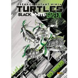 TEENAGE MUTANT NINJA TURTLES BLACK,WHITE & GREEN
