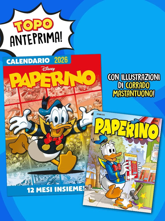 PAPERINO 544 CON CALENDARIO 2026