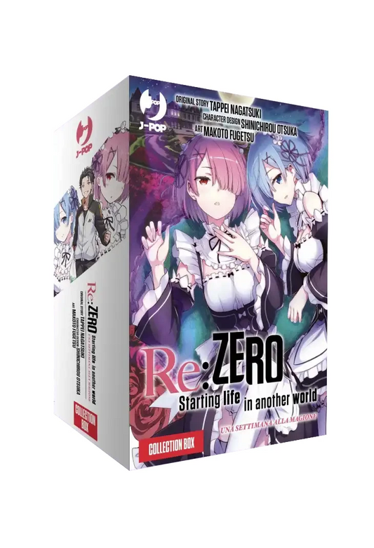 RE:Zero stagione I il manga Un giorno nella Capitale Box 1-2