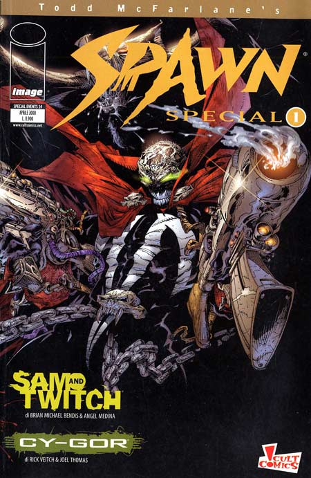 SPAWN SPECIAL   1-2 serie completa panini!