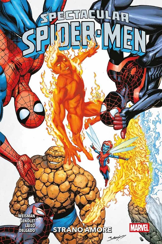 SPECTACULAR SPIDER-MEN  3 STRANO AMORE