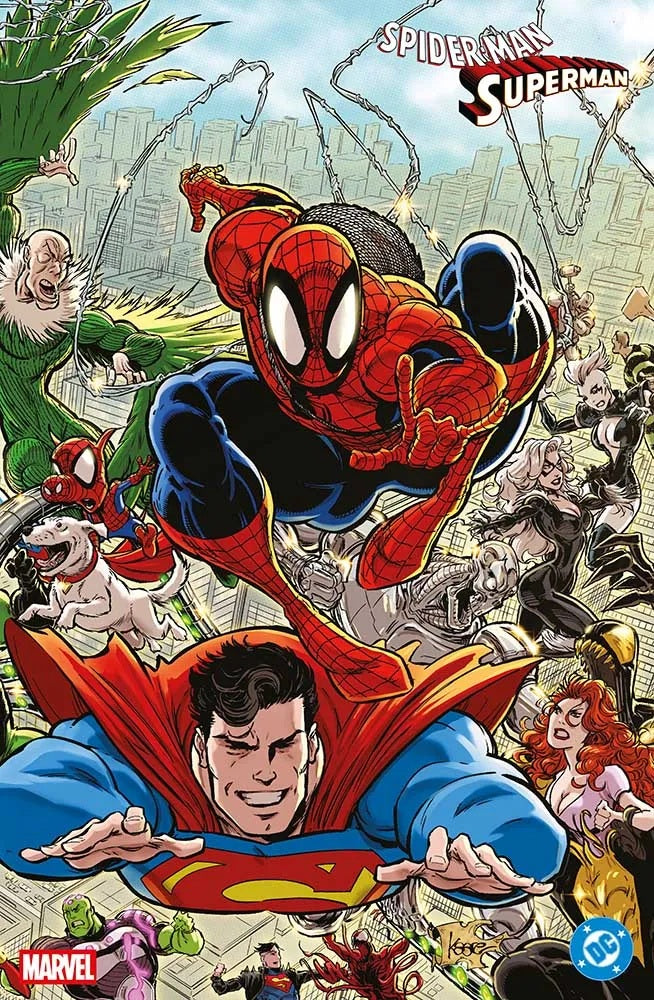SPIDER-MAN/SUPERMAN VARIANT WRAPAROUND