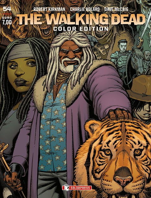 THE WALKING DEAD EDICOLA COLOR EDITION 54