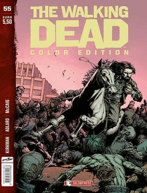 THE WALKING DEAD EDICOLA COLOR EDITION 55