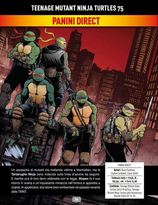 TEENAGE MUTANT NINJA TURTLES 75