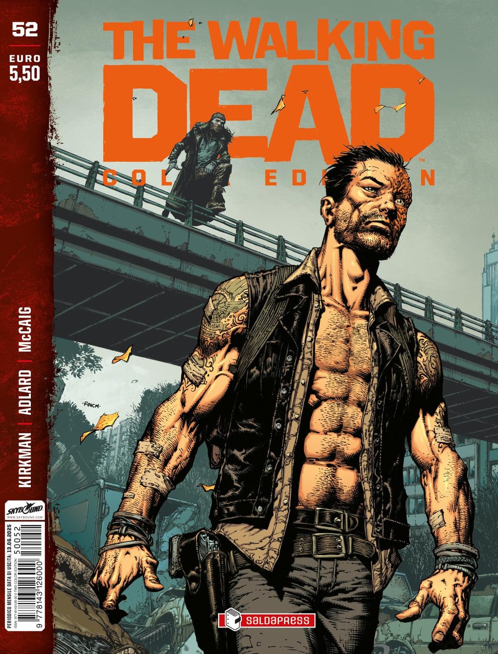 THE WALKING DEAD EDICOLA COLOR EDITION 52