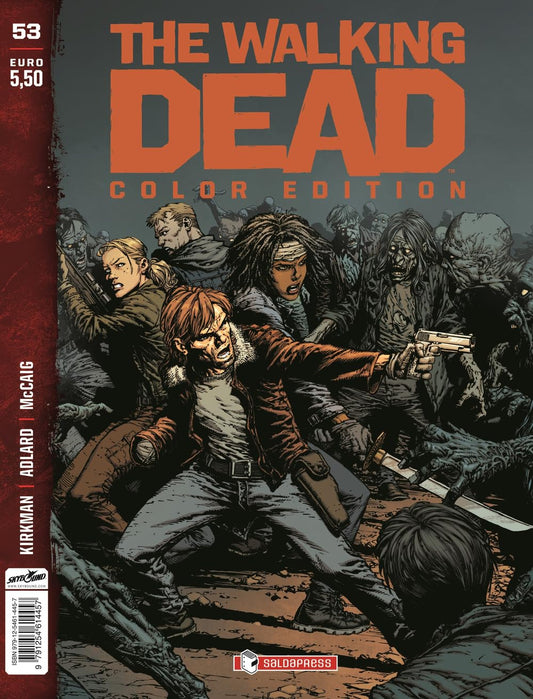 THE WALKING DEAD EDICOLA COLOR EDITION 53