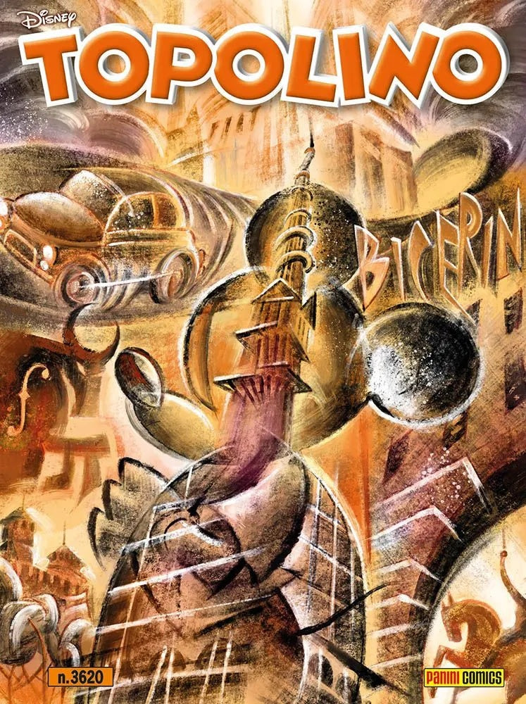 TOPOLINO  VARIANT  3620 TORINO COMICS 58