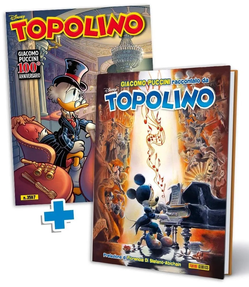 TOPOLINO 3597 + TOPOLIBRO PUCCINI