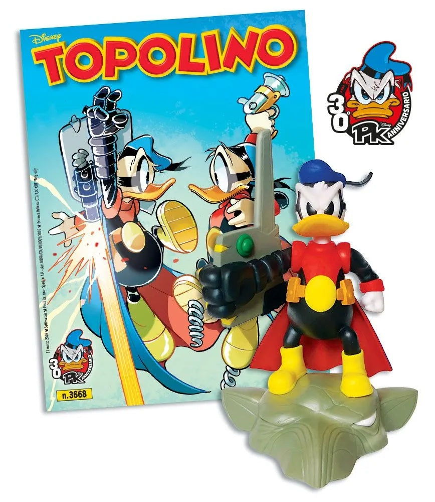 TOPOLINO 3668 + gadget STATUINA DI PK
