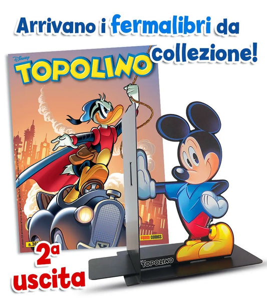 TOPOLINO 3696 + GADGET CON REGGILIBRO DI TOPOLINO