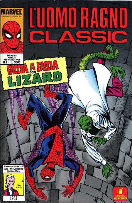 L'Uomo Ragno classic Sequenza dal n. 1 al n. 33- edizioni Star Comics