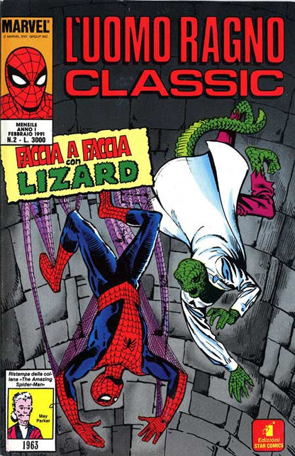 L'Uomo Ragno classic Sequenza dal n. 1 al n. 33- edizioni Star Comics