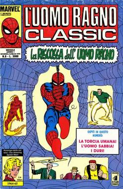 L'Uomo Ragno classic Sequenza dal n. 1 al n. 33- edizioni Star Comics
