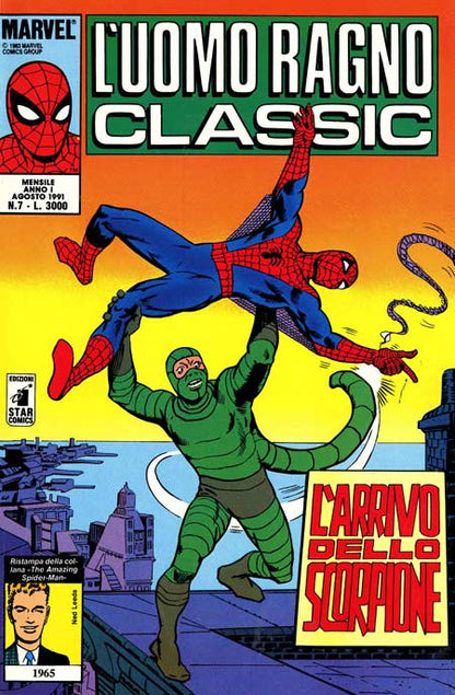 L'Uomo Ragno classic Sequenza dal n. 1 al n. 33- edizioni Star Comics
