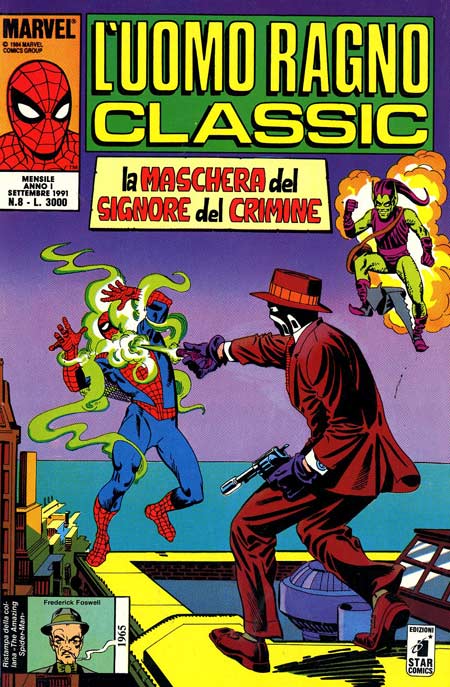L'Uomo Ragno classic Sequenza dal n. 1 al n. 33- edizioni Star Comics