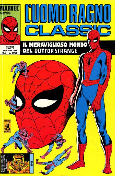 L'Uomo Ragno classic Sequenza dal n. 1 al n. 33- edizioni Star Comics